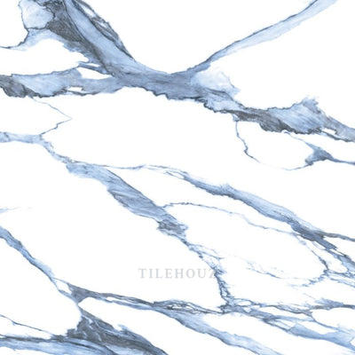 Calacatta Blue Polished 48 X Porcelain Tiles