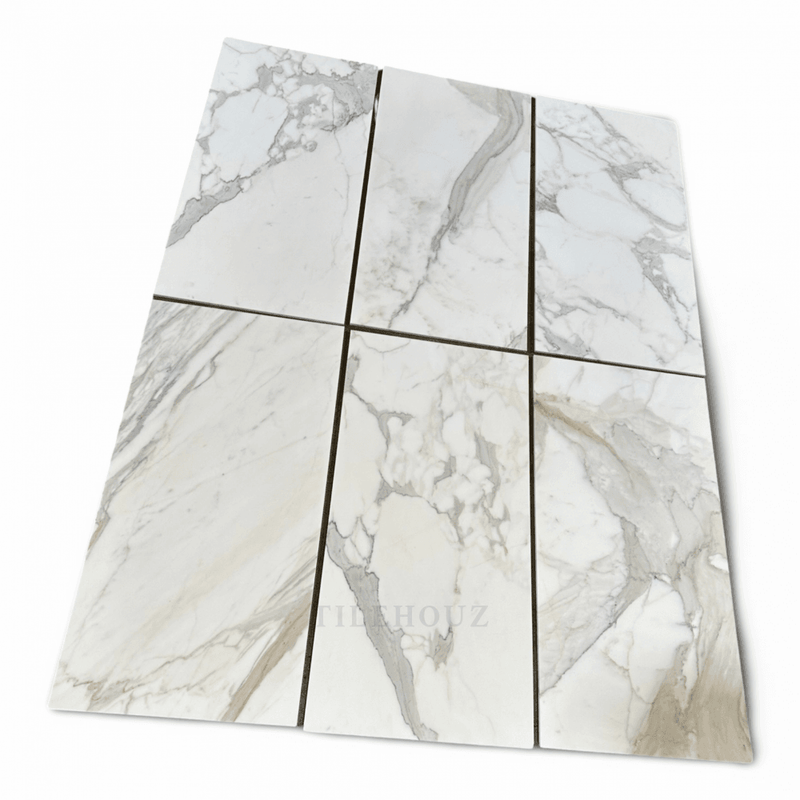 Calacatta Gold Marble 12X24 Tile Polished&Honed