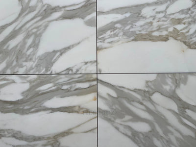 Calacatta Gold Marble 18X18 Tile Polished&Honed