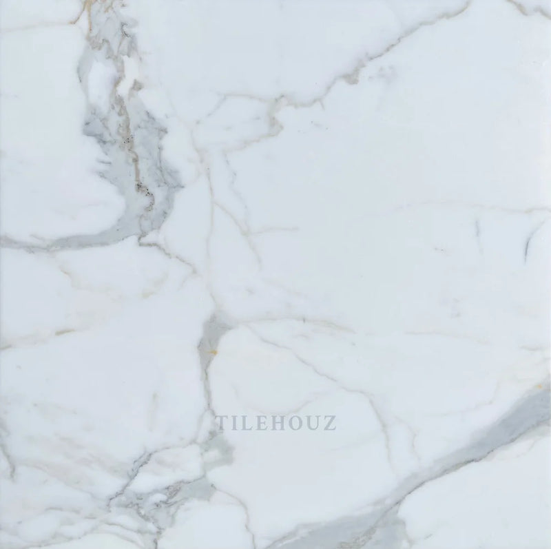 Calacatta Gold Marble 24X24 Tile Polished/Honed