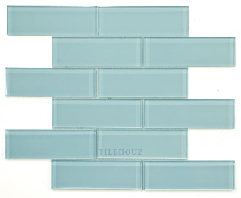 Casale Mint 11.75 X Glass Mosaic Tile