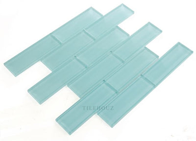 Casale Mint 11.75 X Glass Mosaic Tile