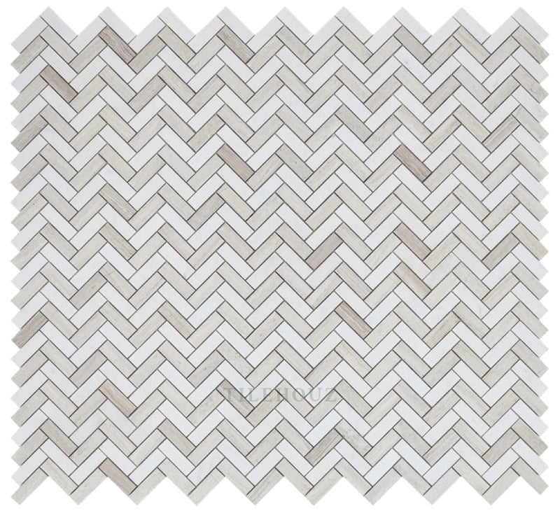 Chevron Haisa 11 X 12.50 Marble