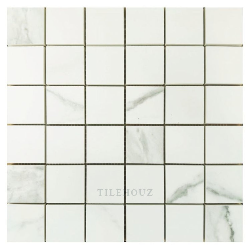 Classici Statuario Soft Mosaic 12 X Porcelain Tiles