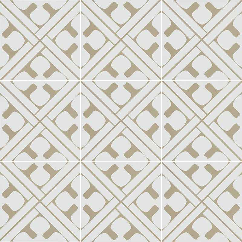 Zaria Elora 8x8 Encaustic-Look Porcelain Tile