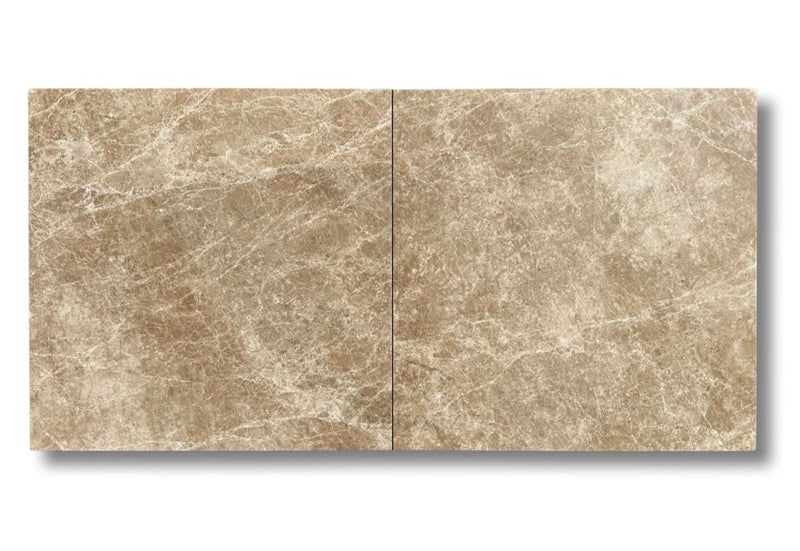 Emperador Light Marble 18X18 Tile Polished