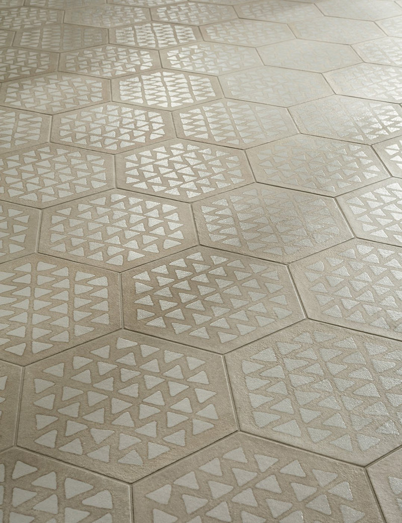 TERRACRETA MARNA HEXAGON PORCELAIN TILE 8.5X10