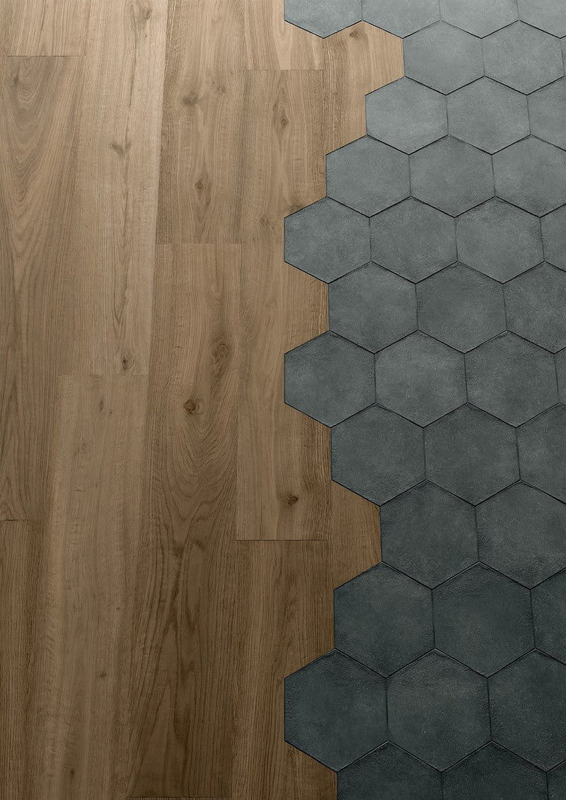 TERRACRETA ARGILLA HEXAGON PORCELAIN TILE 8.5X10