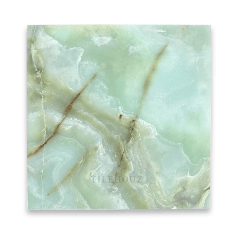 Green Onyx 12X12 Tile Polished