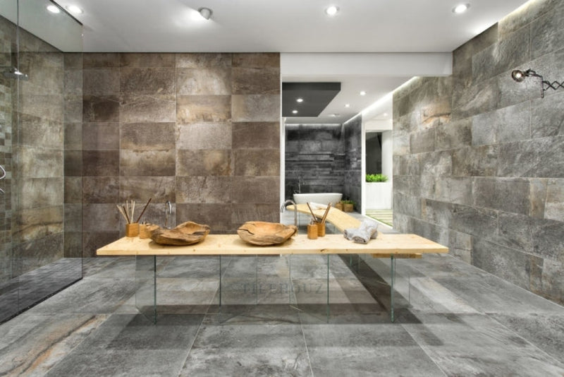 Hcl Climb 9 - Noce 16 X 32 Porcelain Tiles