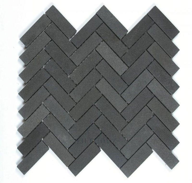 Herringbone Basalt 11 X 12.5 Marble