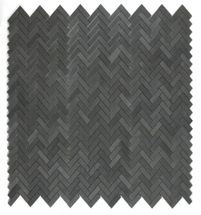 Herringbone Basalt 11 X 12.5 Marble