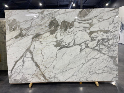 MARBLE CALACATTA VAGLI PREMIUM POLISHED SLAB 3/4 130 x 77