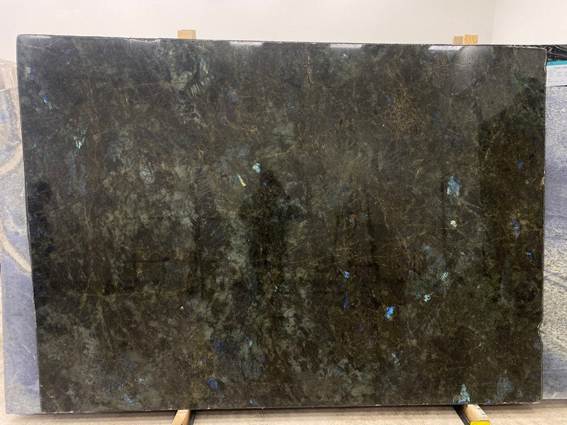 GRANITE APHRODITE / LEMURIAN BLUE EXTRA POLISHED SLAB  3/4  106 x 62