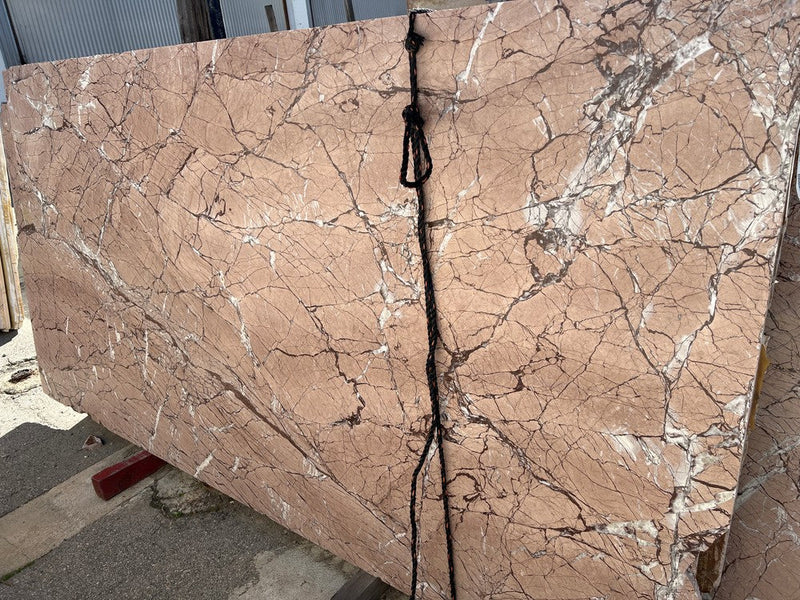 MARBLE SIENA BROWN POLISHED SLAB 3/4 93 x 47