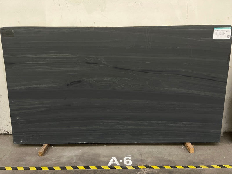 MARBLE HEMATITE BLACK HONED SLAB 3/4 114 x 61