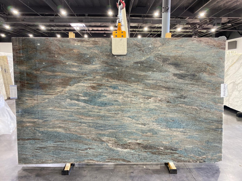 QUARZITE CARIBBEAN POLISHED SLAB 3/4 121 x x73