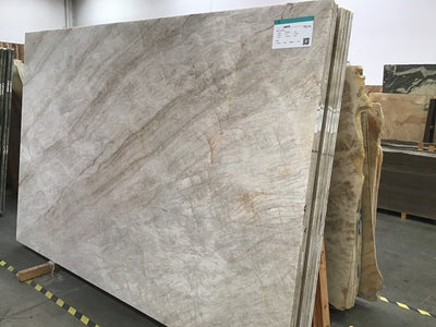 QUARTZITE NAICA LEATHER SLAB 3/4 130 x 79