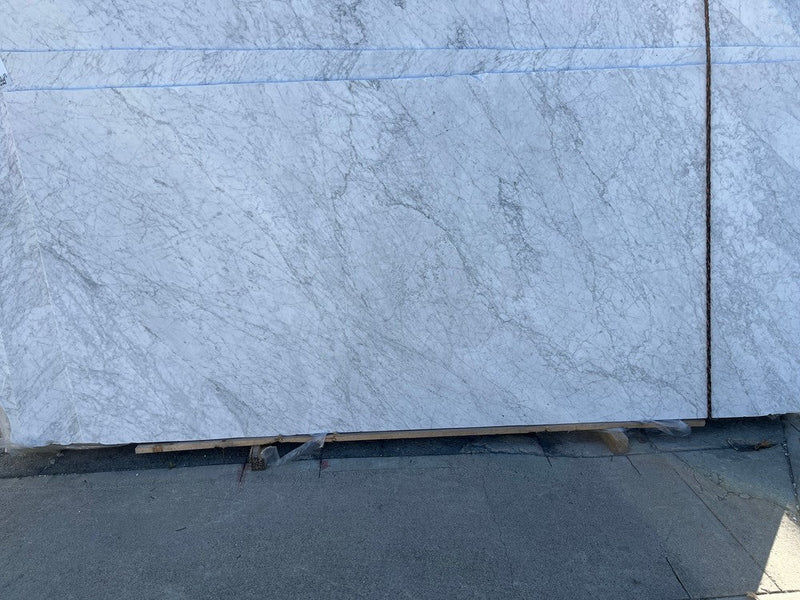 MARBLE CARRARA GIOIA DUAL HONED & POLISHED SLAB 3/4 119 x 75