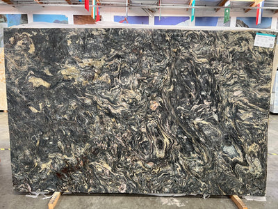 QUARZITE FUSION WOW DARK POLISHED SLAB 3/4 118 x 76