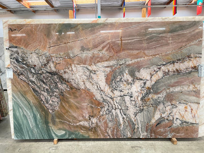 QUARZITE FOUR SEASONS POLISHED SLAB + AVP 3/4 122 x 75