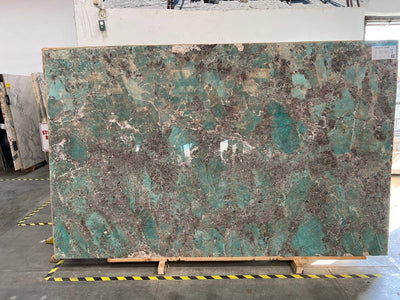 GRANITE AMAZONITE EXTRA POLISHED SLAB 3/4 126 x 78