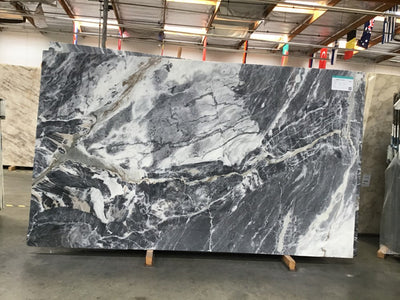 MARBLE AURORA GRIGIA POLISHED SLAB 3/4 93 x 53