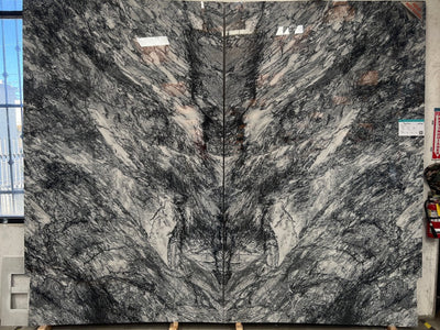 MARBLE DARKLAC POLISHED SLAB 3/4 108 x 65