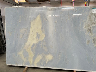 MARBLE AZUL CIELO POLISHED SLAB 3/4 112 x 75