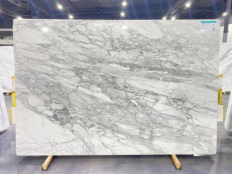 MARBLE CALACATTA A POLISHED SLAB + AZEROCARE 3/4 117 x 78