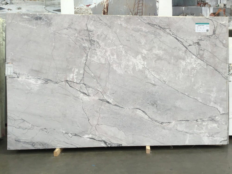 MARBLE GRAPHITE ROOTS HONED SLAB 3/4 129 x 76