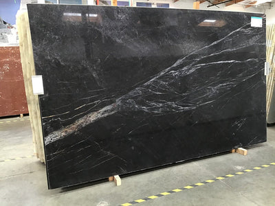 QUARZITE BLACK SPIDER POLISHED SLAB 3/4 129 x 78