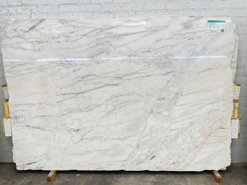 MARBLE STATUARIETTO A POLISHED SLAB + AZEROCARE 3/4 114 x 77