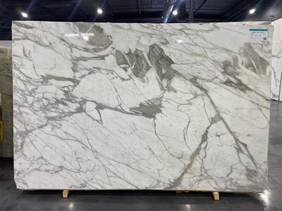 MARBLE CALACATTA VAGLI PREMIUM POLISHED SLAB 3/4 130 x 77