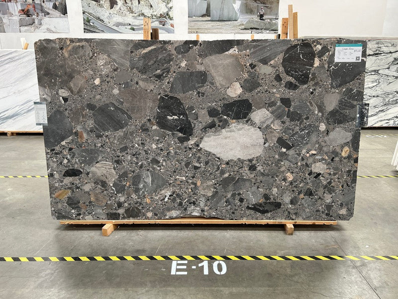 MARBLE CEPPO GREY HONED SLAB 3/4 107 x 61