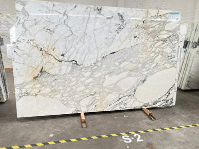 MARBLE CALACATTA MACCHIA VECCHIA CLASSIC POLISHED SLAB 3/4 114 x 70