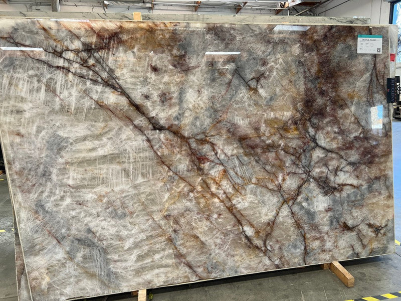 CRISTALLO AZULADO POLISHED SLAB 3/4 111 x 72