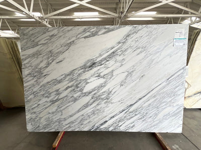 MARBLE CALACATTA A HONED SLAB 3/4  118 x 77