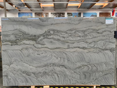 QUARTZITE SILVER MOON POLISHED SLAB 3/4 127 x 77