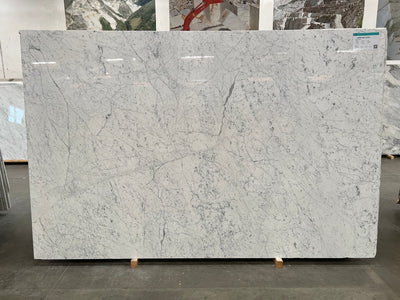 MARBLE BIANCO GIOIA EXTRA POLISHED SLAB 3/4 115 x 77