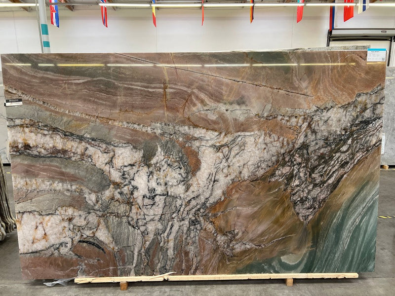 QUARZITE FOUR SEASONS POLISHED SLAB + AVP 3/4 122 x 75