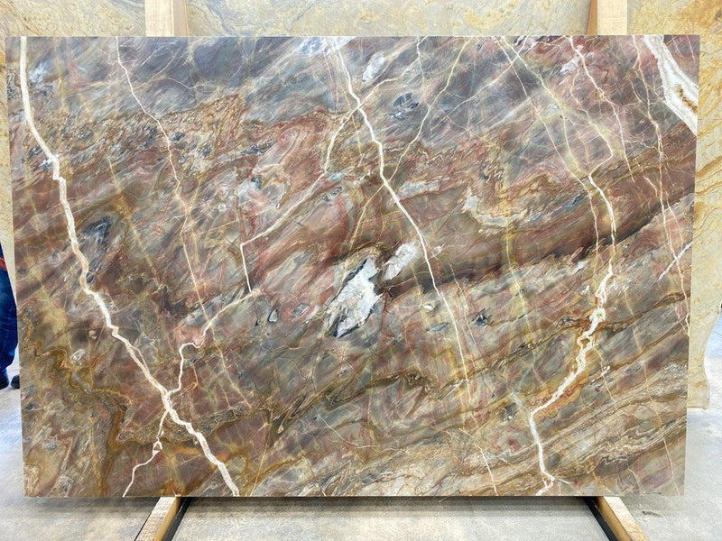 QUARTZITE CONFUSION POLISHED SLAB 3/4 90 x 61