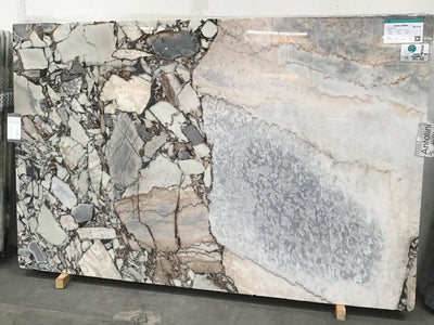 MARBLE OCEAN STORM POLISHED SLAB 3/4 106 x 70