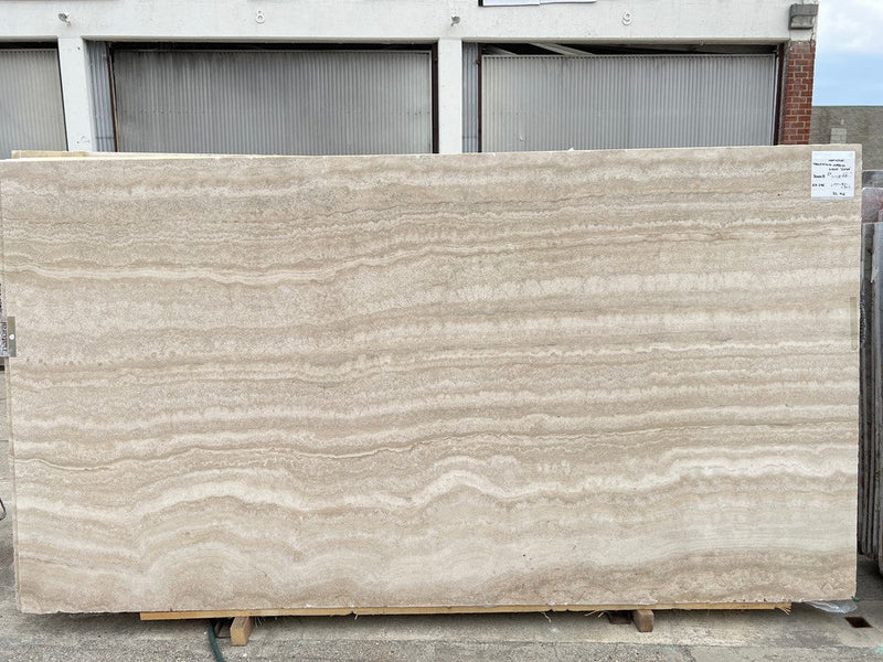 TRAVERTINO CLASSICO LIGHT EXTRA HONED FILLED SLAB 3/4 119 x 68