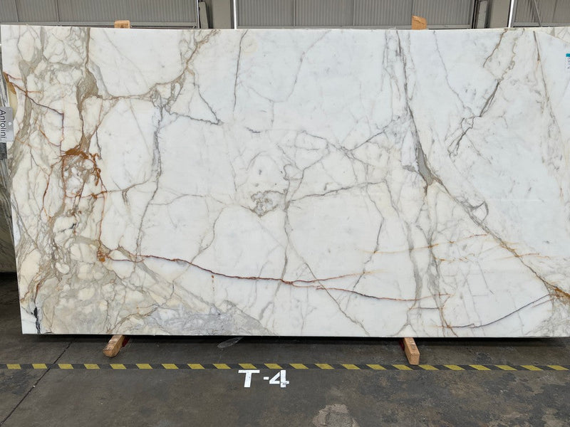 MARBLE CALACATTA MACCHIA VECCHIA TOP POLISHED SLAB 3/4 134 x 73