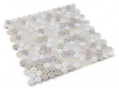 Inari Penny New 11.75 X Glass Mosaic Tile