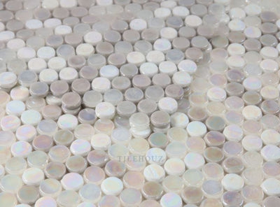 Inari Penny New 11.75 X Glass Mosaic Tile