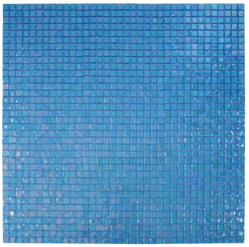 Laguna Fancy Blue 11.75 X Glass Mosaic Tile