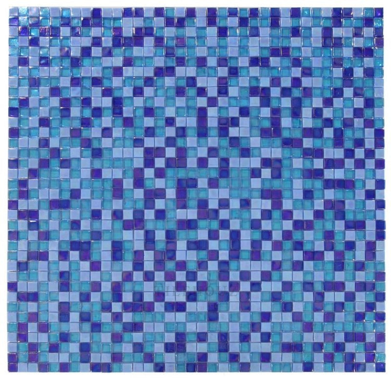 Laguna Ocean Square 11.75 X Glass Mosaic Tile