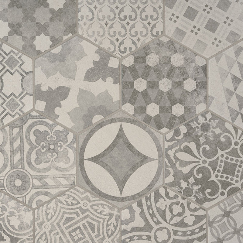 KENZZI MIXANA HEXAGON ENCAUSTIC TILE